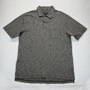 Pendleton Polo Shirt Heathered Knit‎ Short Sleeve Casual Top Mens Size M